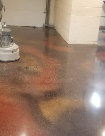 Concrete Polishing Work on Progress Image